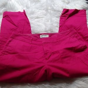 3/$15 Magenta Khaki capris